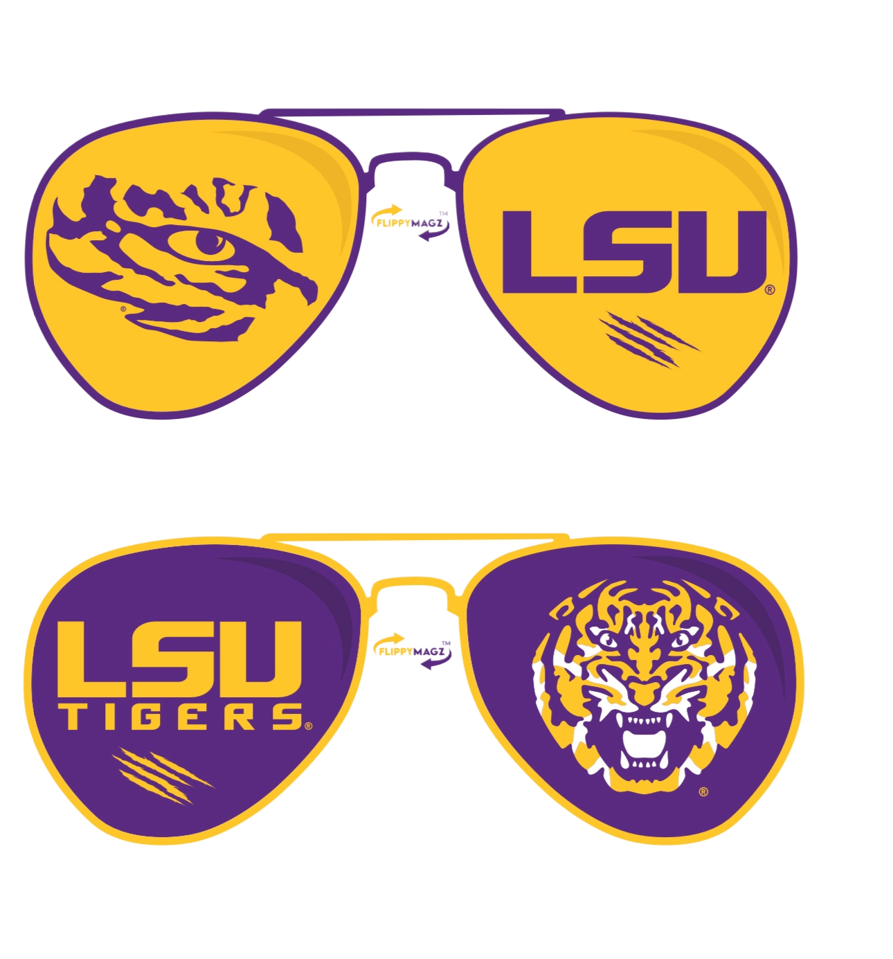 LSU Tigers Sunglasses