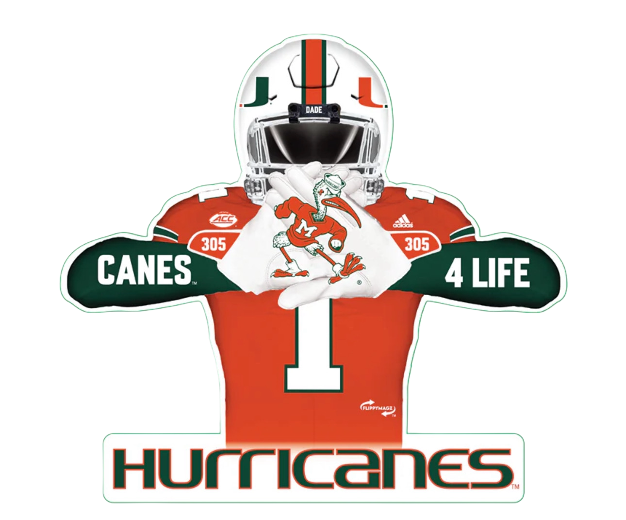 Miami Hurricanes Player