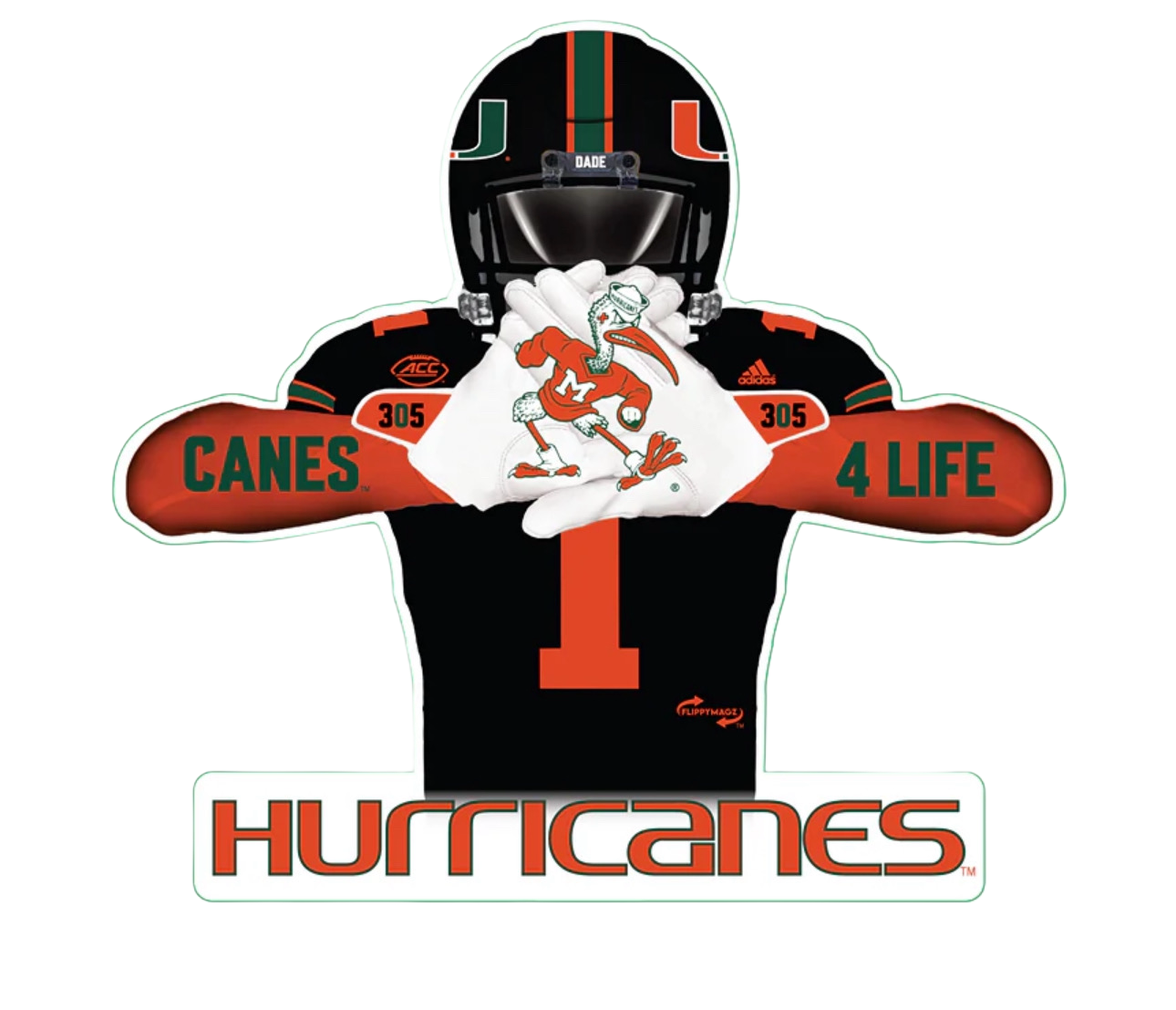 Miami Hurricanes Player