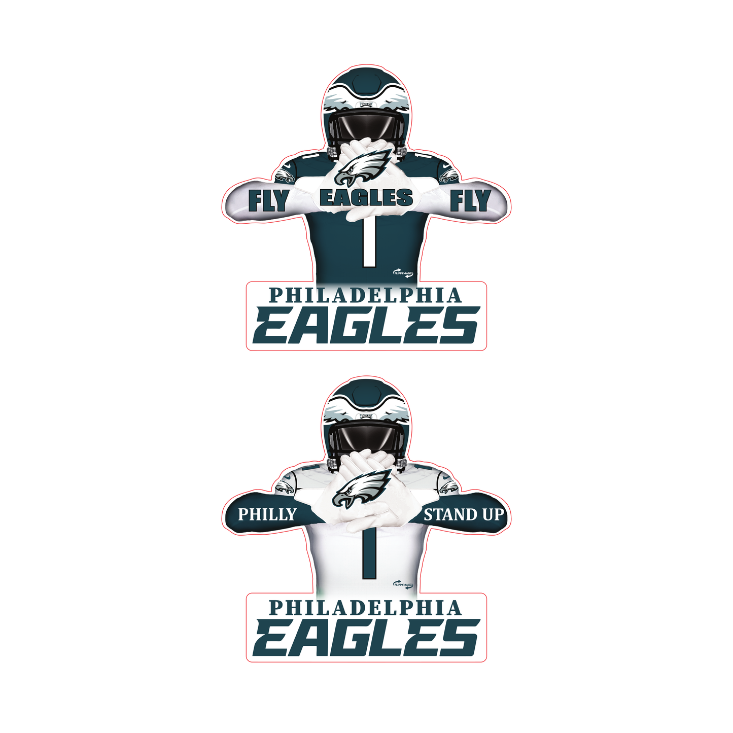 Reversible Eagles Player