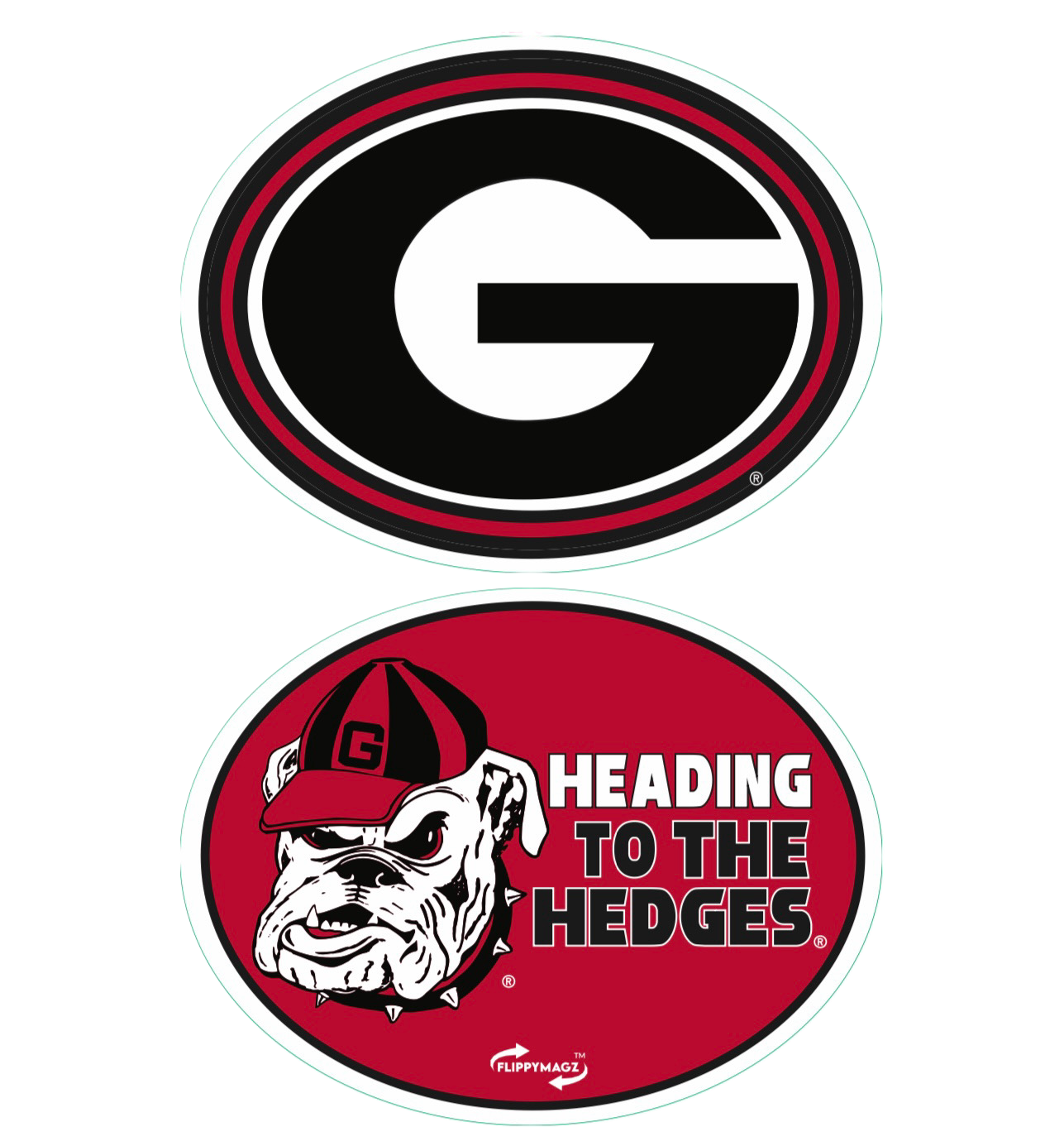 UGA GAME DAY MAGNET