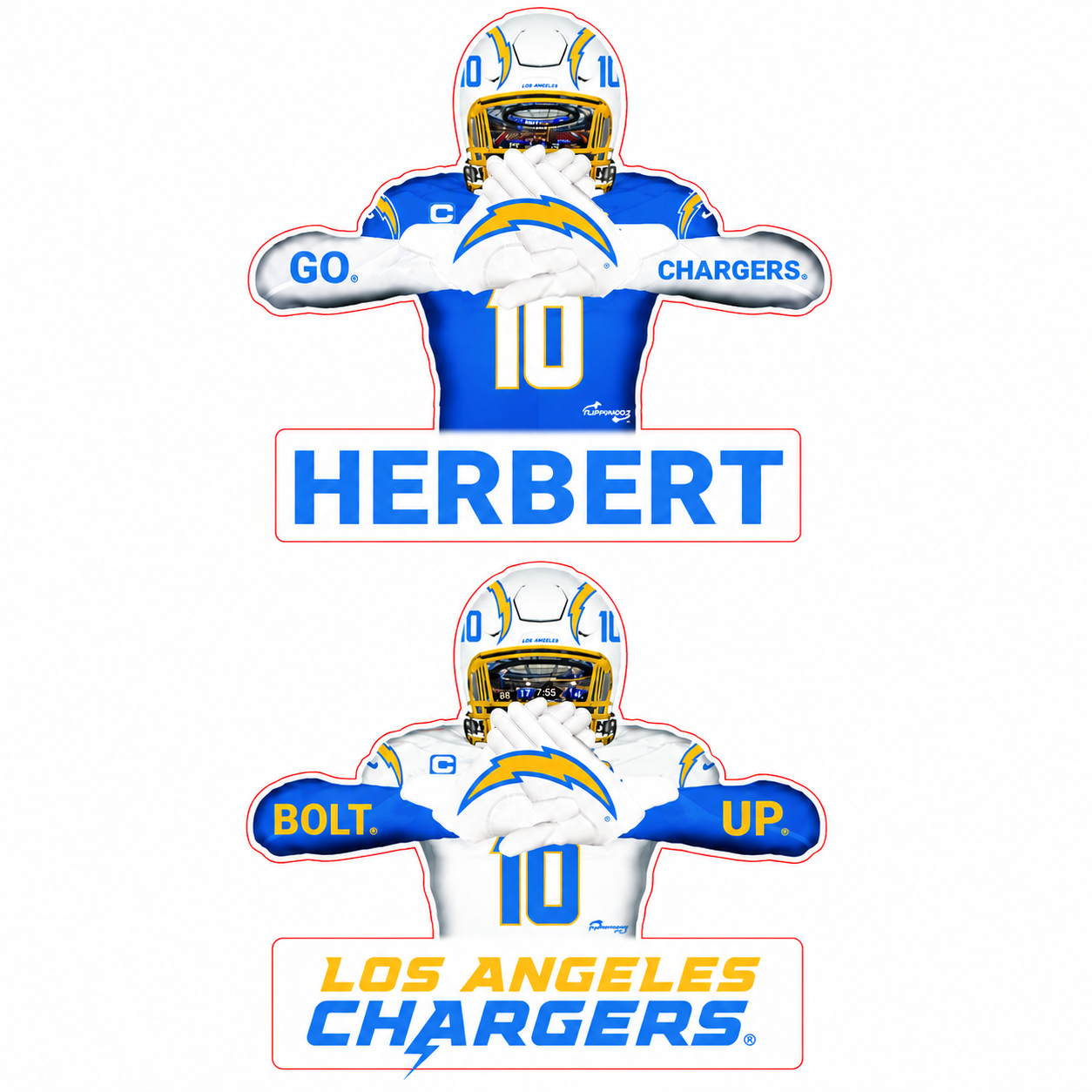 Reversible Chargers Player