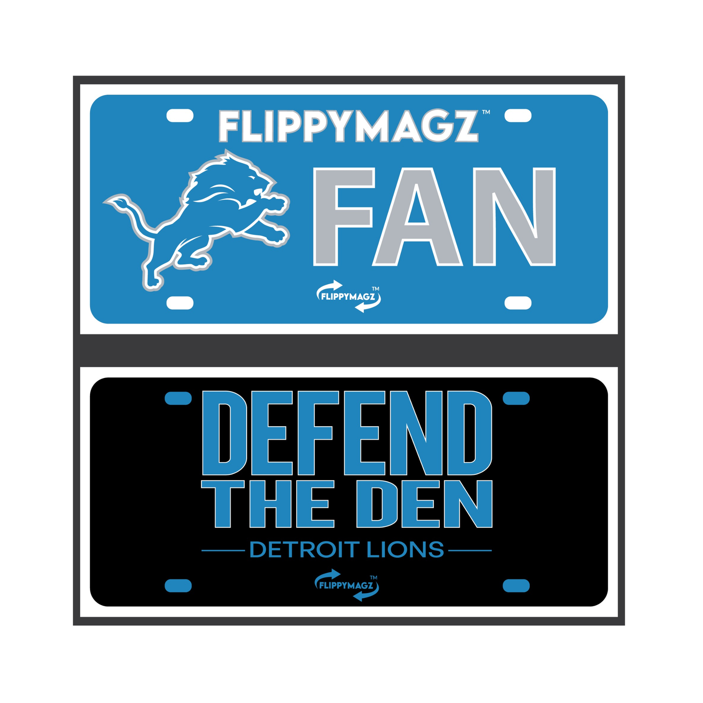 Reversible Lions FAN TAG