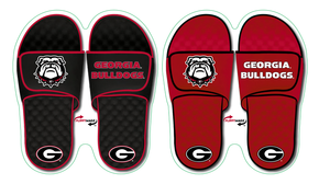 Georgia Bulldogs Flip Flops