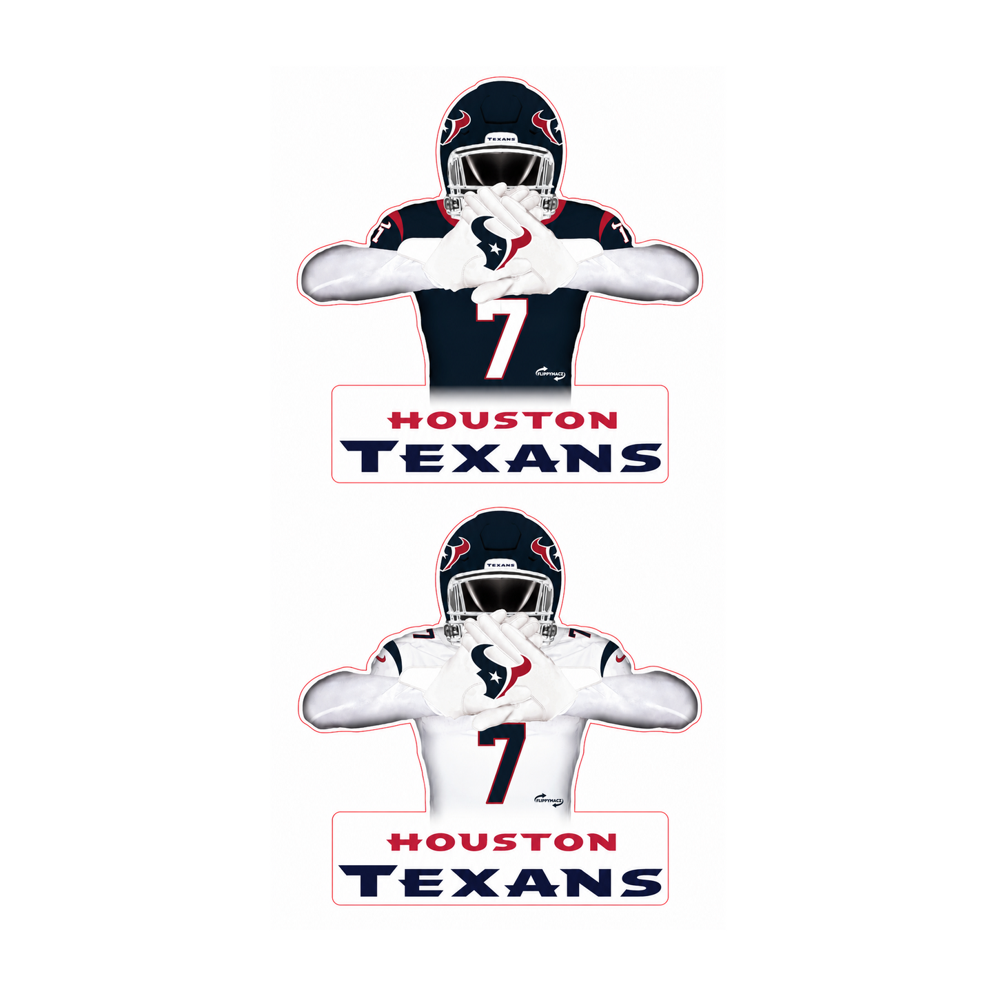 Reversible Texans Player