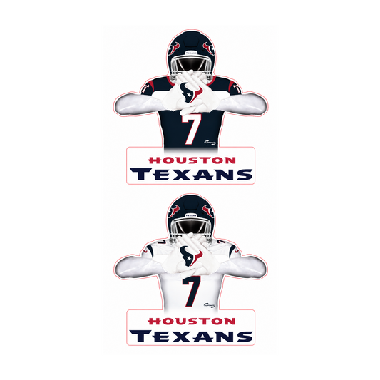 Reversible Texans Player