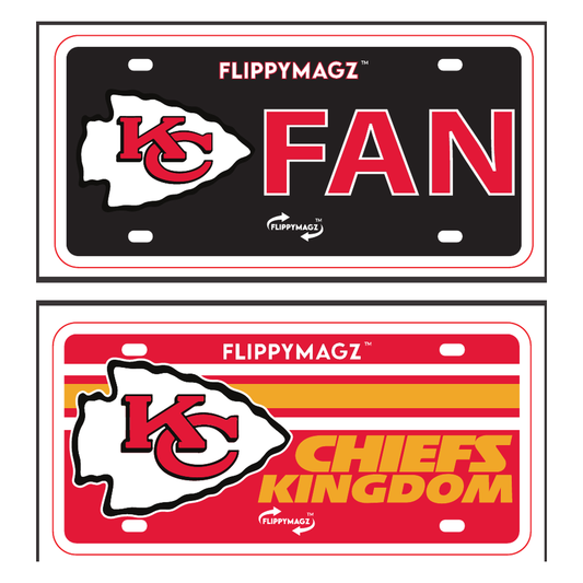 Reversible Chiefs FAN TAG