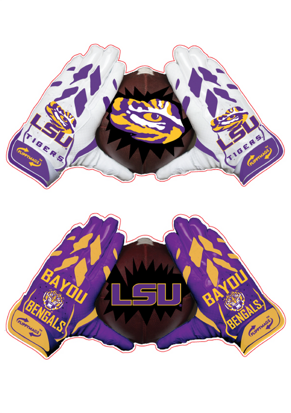 Lsu football gloves for sales sale