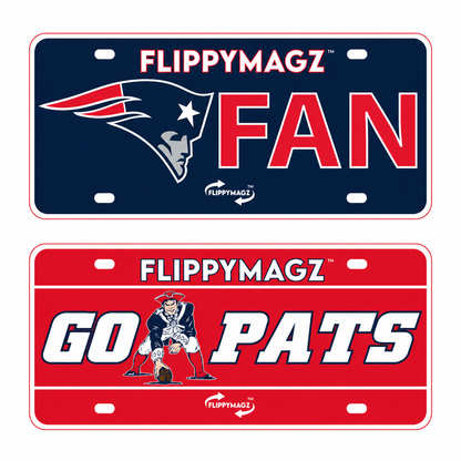 Reversible Patriots FAN TAG