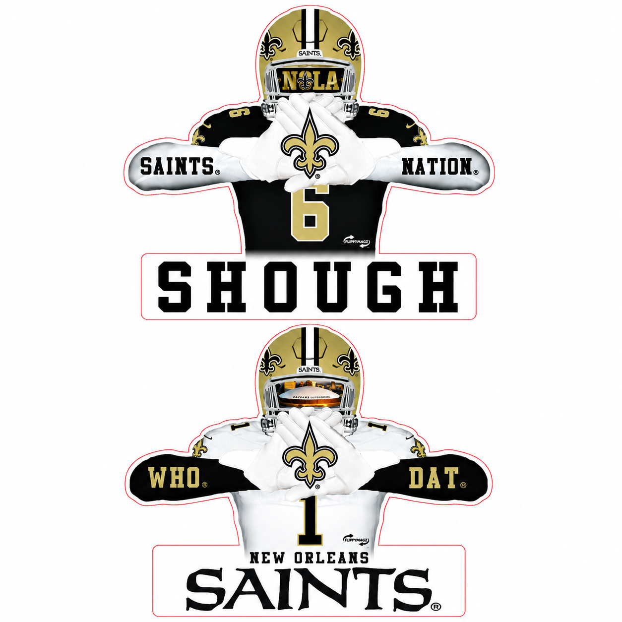 Reversible Saints Player