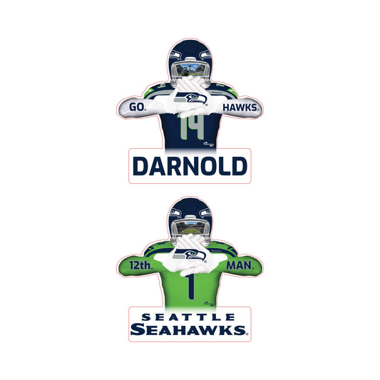 Reversible Seahawks Player