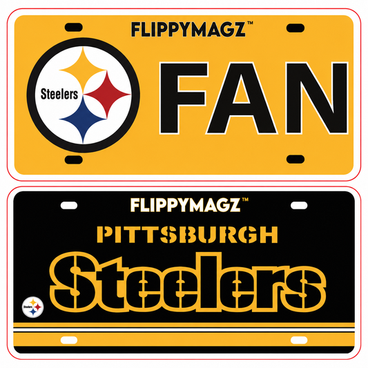 Reversible Steelers FAN TAG