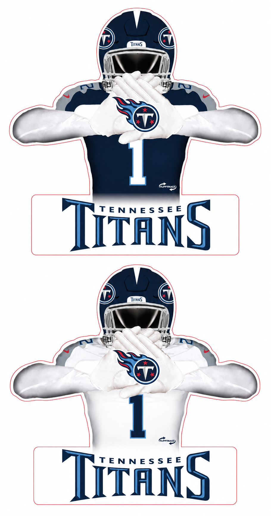 Reversible Titans Player